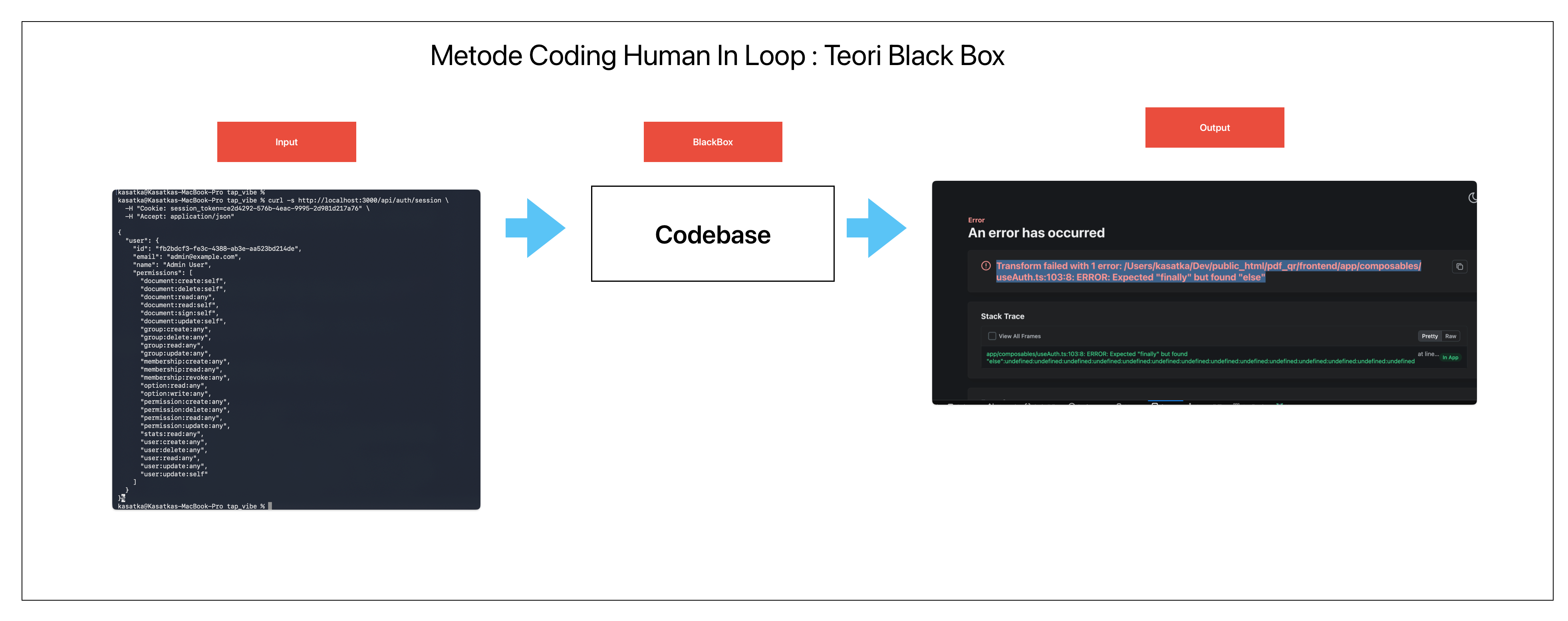 Metode Coding Human In Loop: Teori Black Box