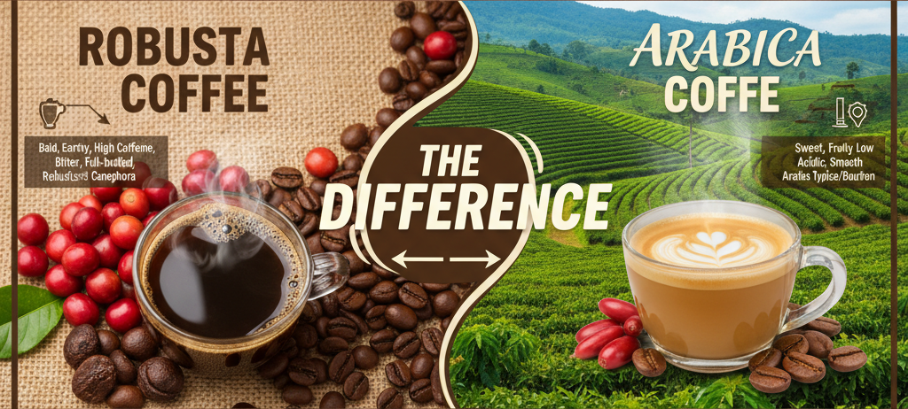 Arabica and Robusta Coffee: What’s the Difference?
