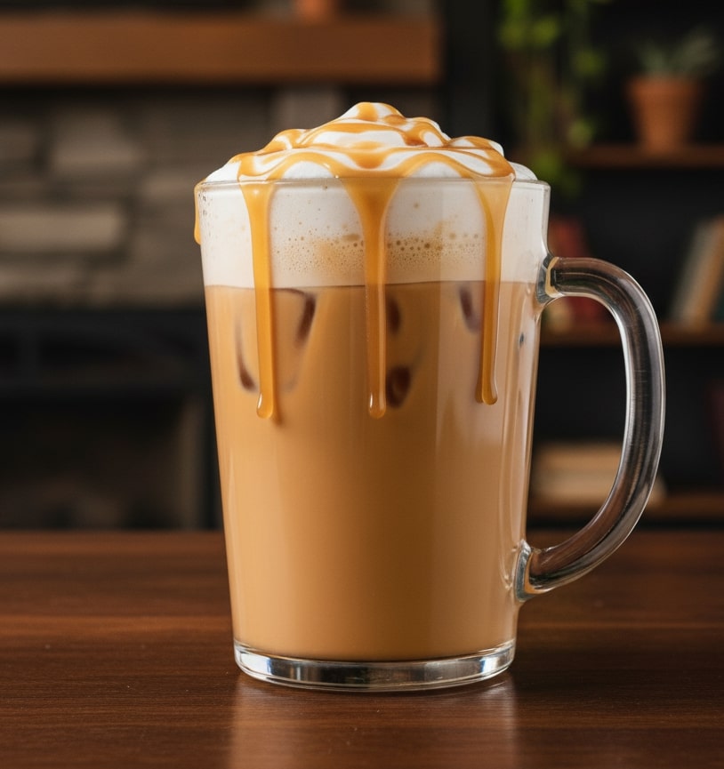 Butterscotch Cream Cheese Latte